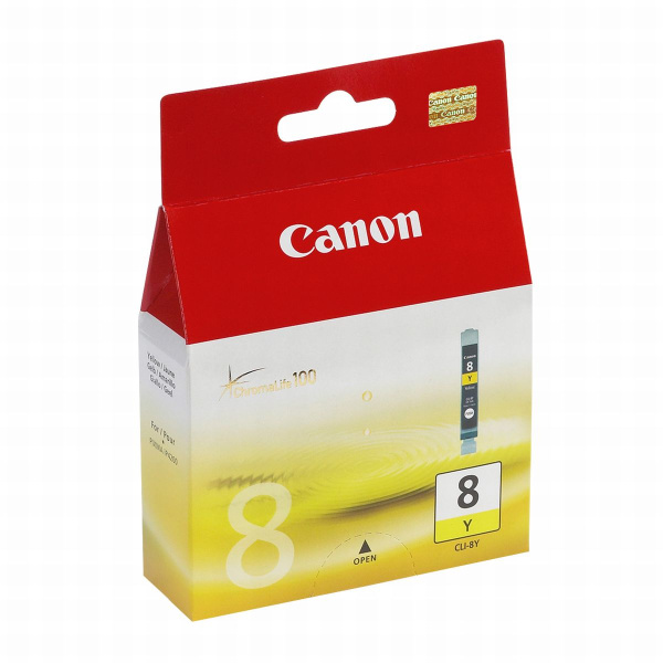 Заправка картриджа Canon CLI-8 Y в СПб