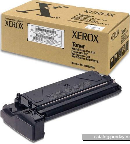 Заправка картриджа Xerox 106R00586 в СПб