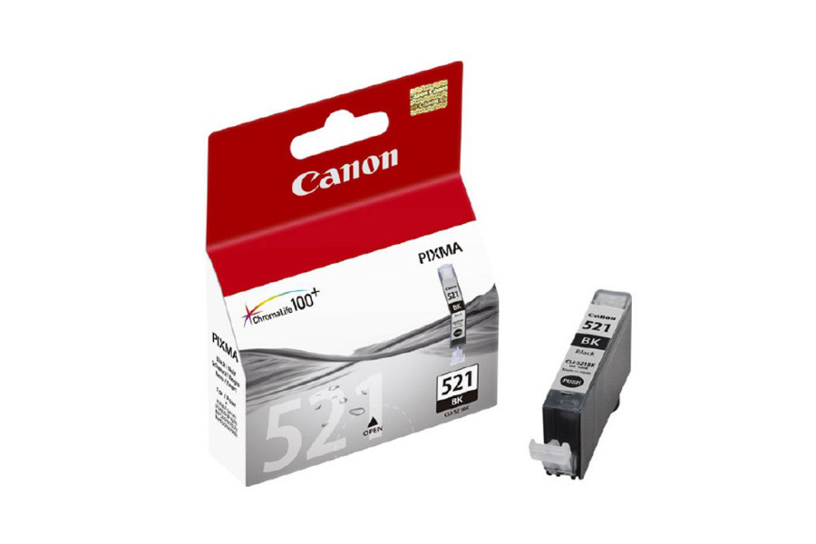 Заправка картриджа Canon CLI-521 BK в СПб