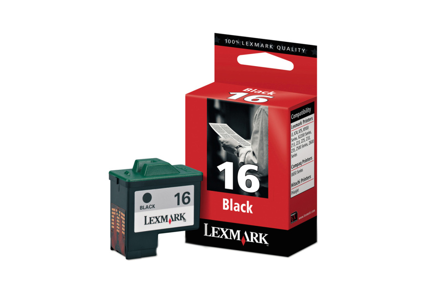 Заправка картриджа Lexmark 10N0016E (16) black в СПб