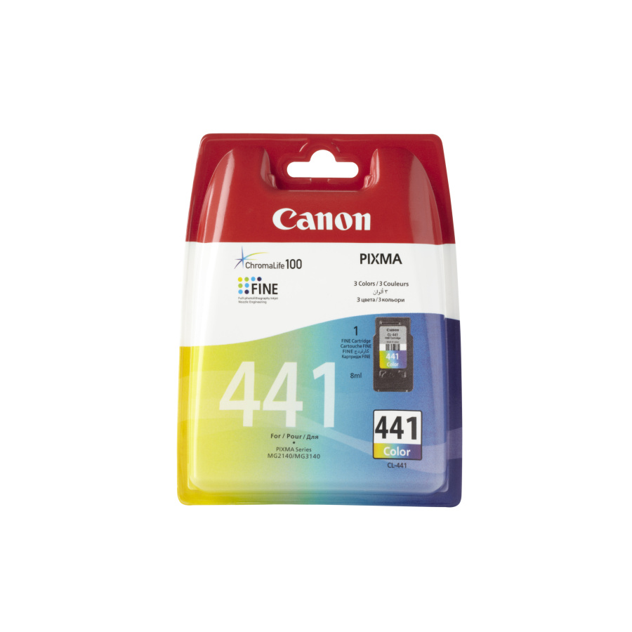 Заправка картриджа Canon CL-441xl в СПб