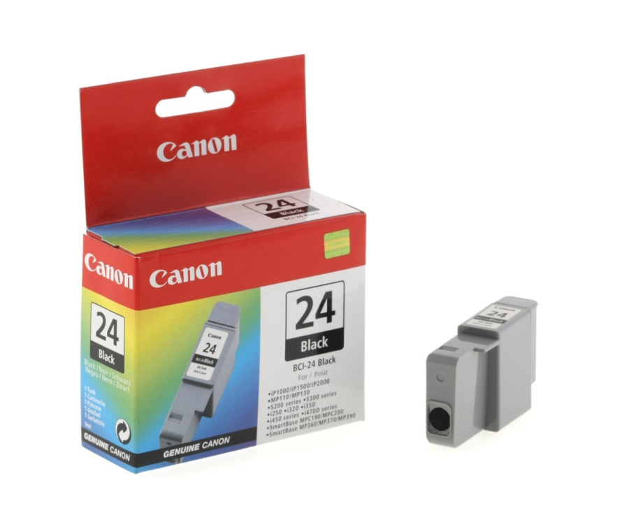 Заправка картриджа Canon BCI-24 Black в СПб