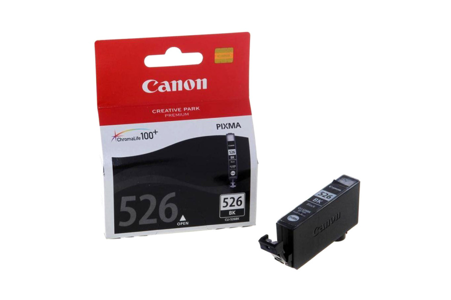 Заправка картриджа Canon CLI-526 BK в СПб