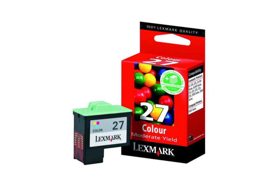 Заправка картриджа Lexmark 10N0027 (27) color в СПб